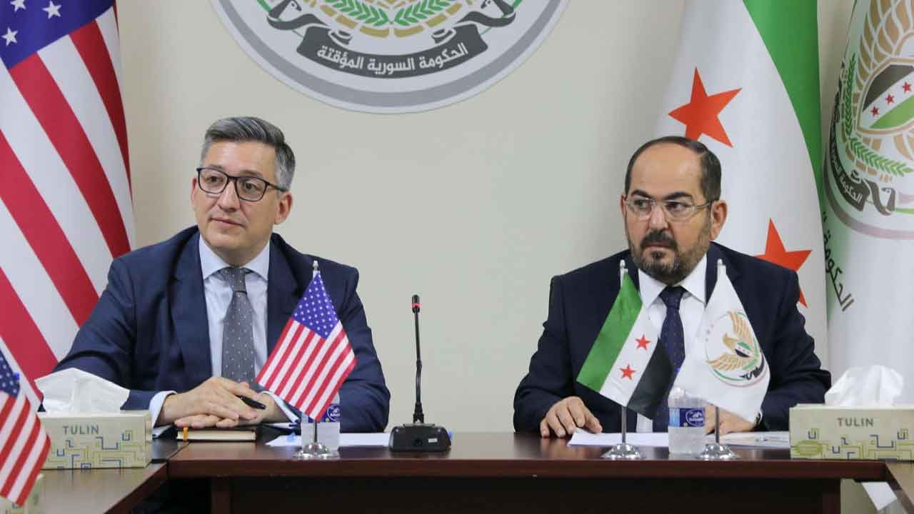 ABD’li yetkili, Antep’te Suriye Geçici Hükümeti Başkanı’yla görüştü